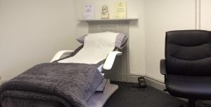 Jenny's Clinic Room, Stafford Clinic, Therapy Room, Face to Face Clients
